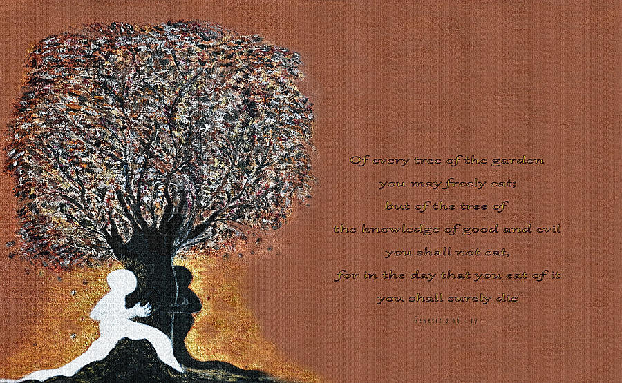 The Tree of Knowledge Painting by Donna Proctor