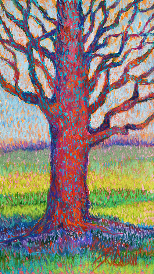 Tree Painting - The Tree of Longevity by Billie Colson