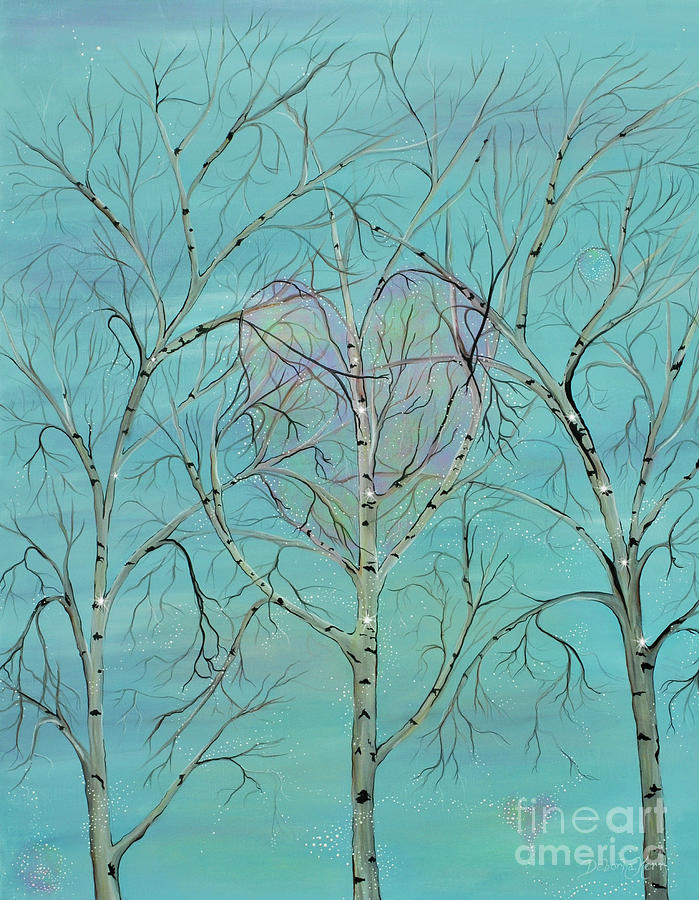 The Trees Speak To Me In Whispers Painting by Deborha Kerr