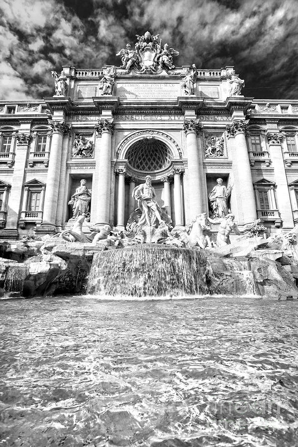 The Trevi Fountain - Rome Photograph by Luciano Mortula