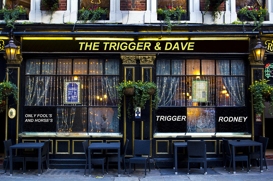 The Trigger and Dave pub Photograph by David Pyatt