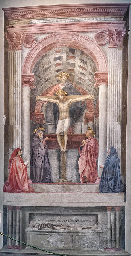 The Trinity by Masaccio Photograph by Melany Sarafis