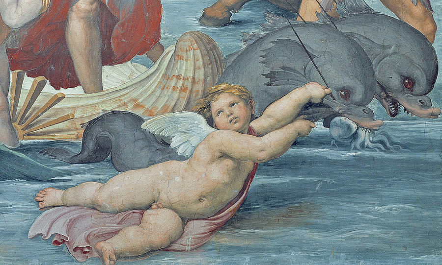 Raphael Painting - The Triumph of Galatea by Raphael 