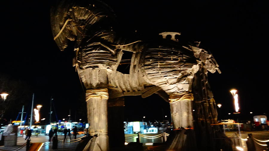 The Trojan Horse Photograph by Alan Lakin