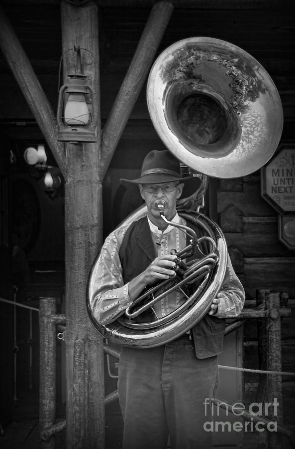 The Tuba Cowboy Photograph by Lee Dos Santos