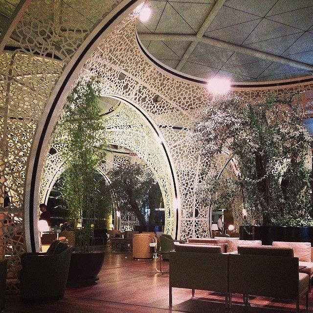 The Turkish Airlines Lounge In Istanbul Photograph by Maria Dominicci