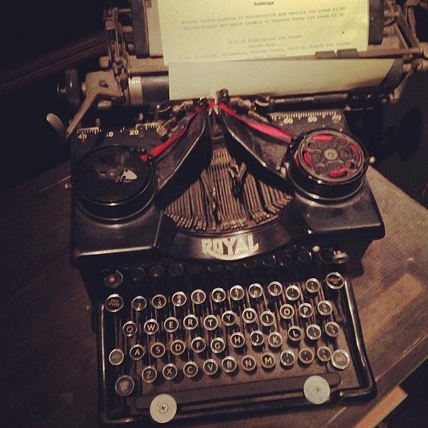 Analogue Photograph - The #typewriter - The #analogue by Rob Jewitt