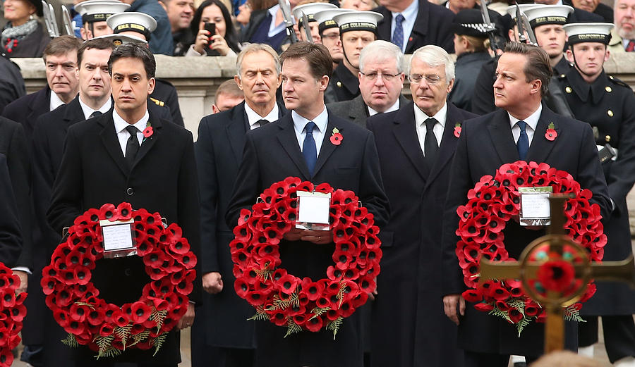 The UK Observes Remembrance Sunday Photograph by Chris Jackson