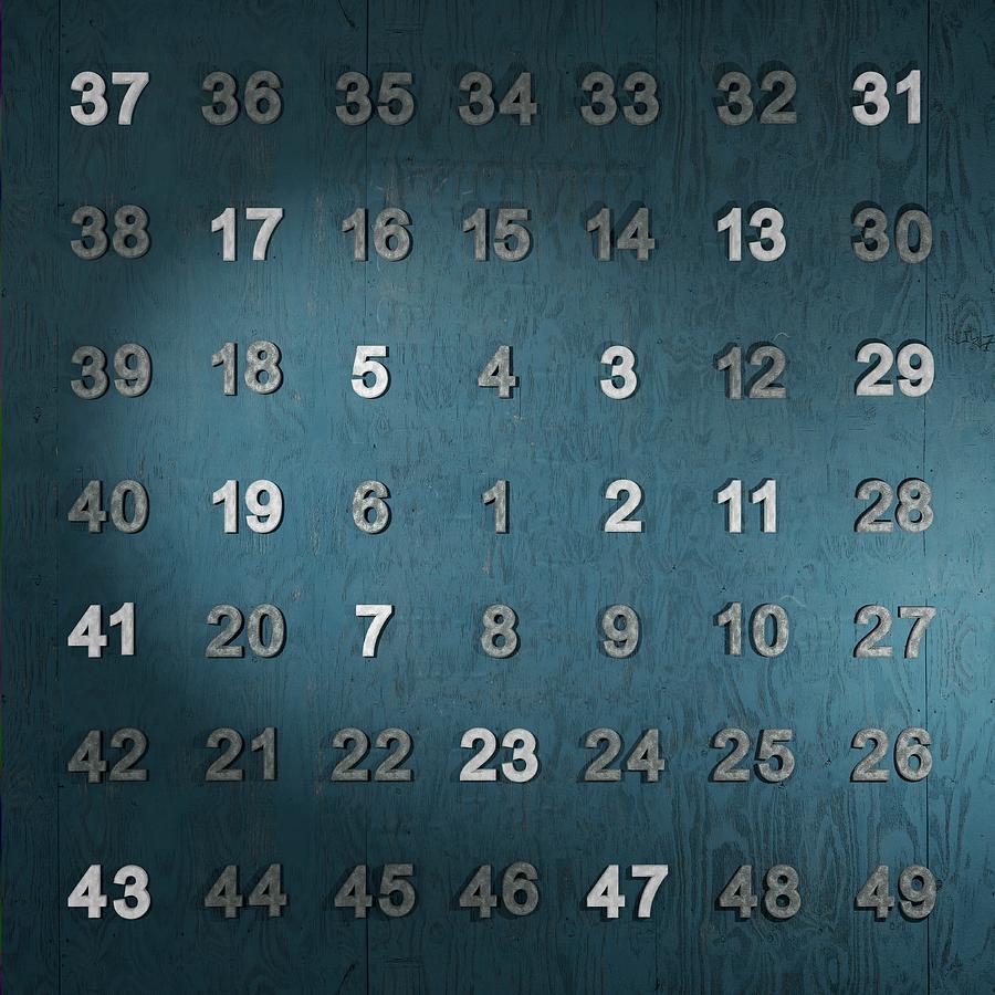 The Ulam Spiral Photograph by Robert Brook/science Photo Library