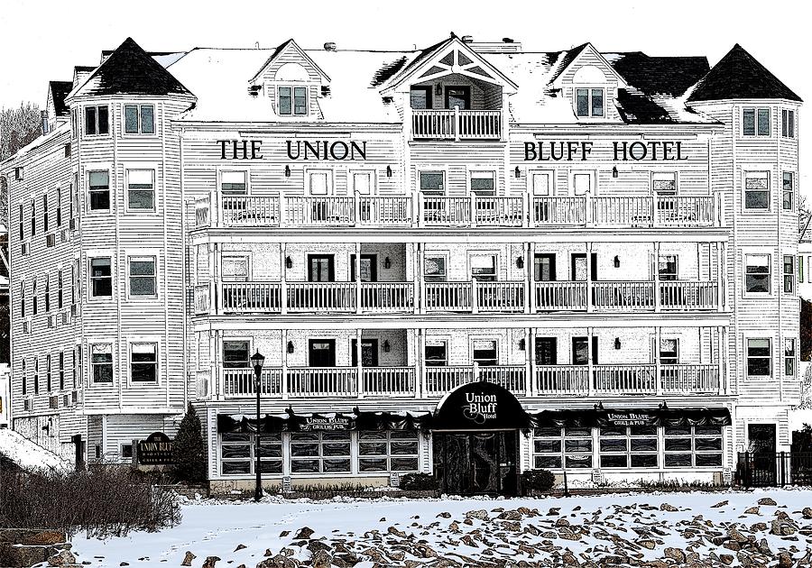 The Union Bluff Hotel Photograph by Nina-Rosa Dudy