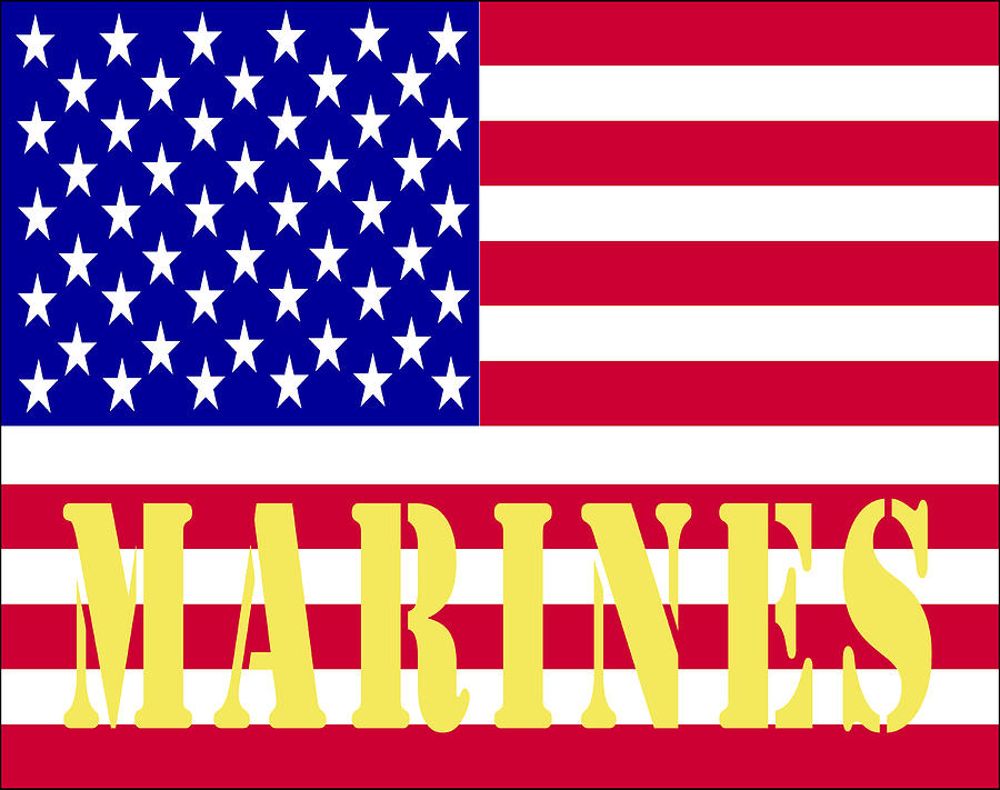 The United States Marines Digital Art by Barbara Snyder