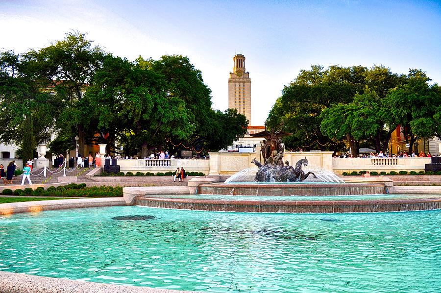 The University of Texas at Austin Photograph by Kristina Deane