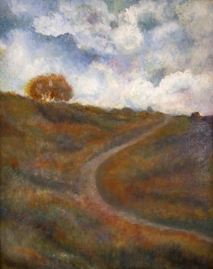 Nature Painting - The Uphill Road by Joe Leahy