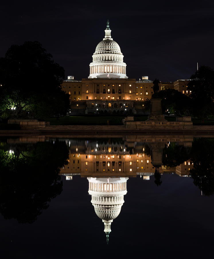 The US Capitol Reflected Photograph by Garen Meguerian - Fine Art America