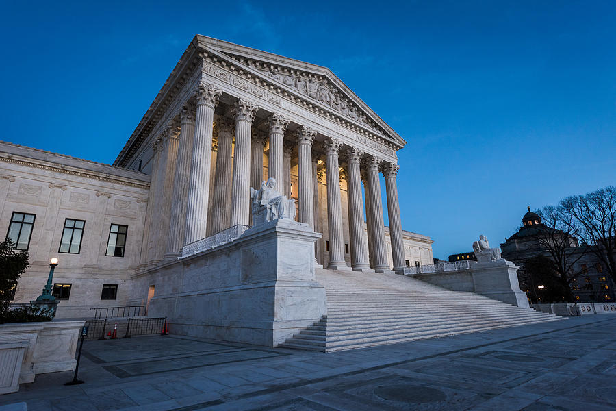 The U.S. Supreme Court Building Photograph by Geoff Livingston