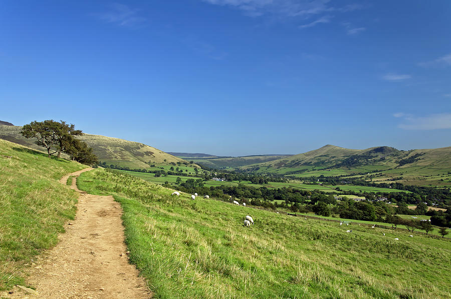 The Vale of Edale from the Pennine Way Photograph by Rod Johnson