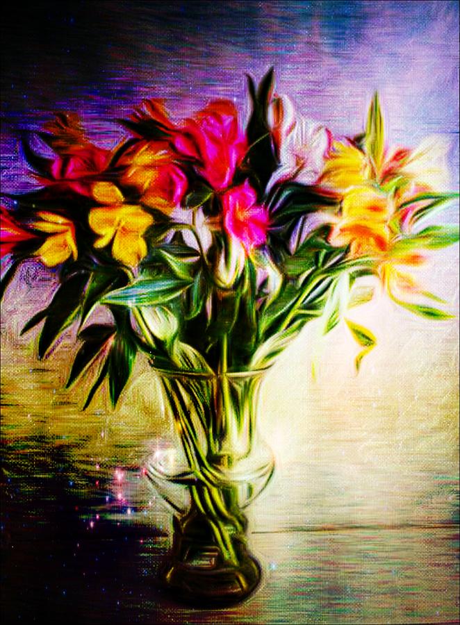 Flower Photograph - The vase by Michelle Frizzell-Thompson