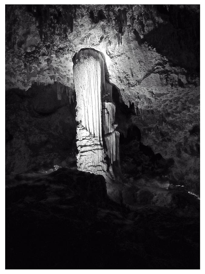 Veiled Statue - Carlsbad Caverns Photograph
