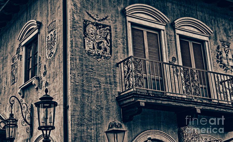 The Venetian BalconyIII Photograph by Lee Dos Santos