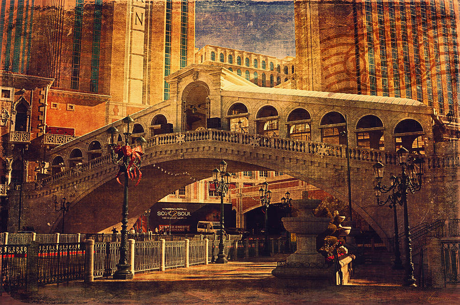 The Venetian - Las Vegas Photograph by Maria Angelica Maira