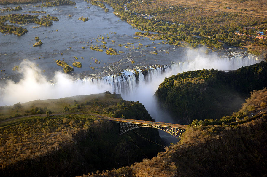 The Victoria Falls Photograph by Wolfgang_Steiner