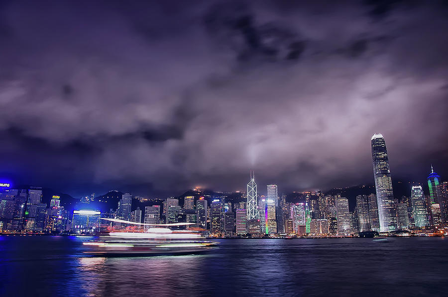 The Victoria Harbour Photograph by Adad