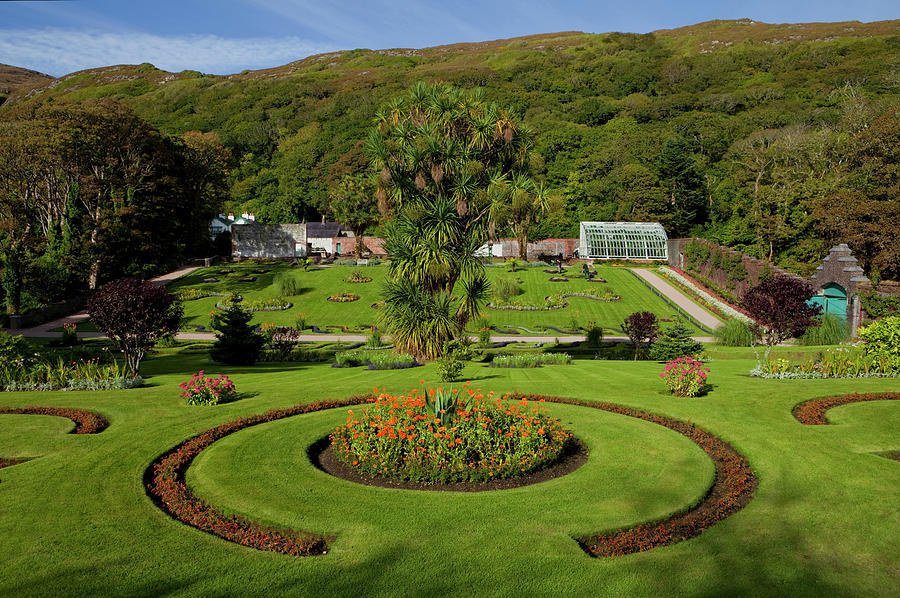 The Victorian Walled Garden, Kylemore Photograph by Panoramic Images ...