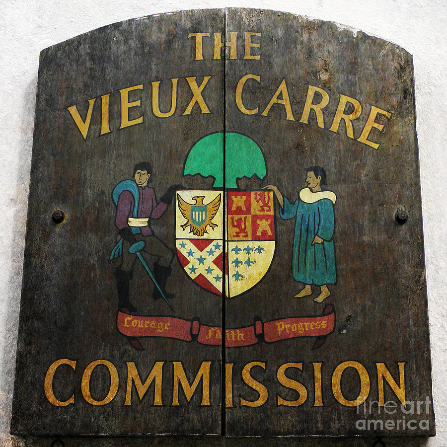 The Vieux Carre Commission Photograph by Valerie Reeves
