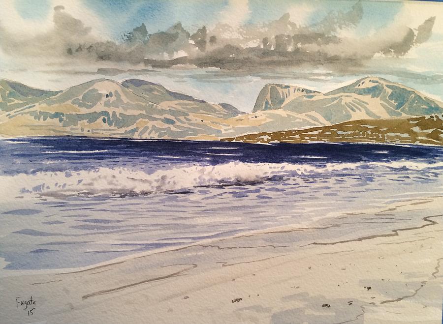 The View From Luskentyre Painting by Robert Fugate