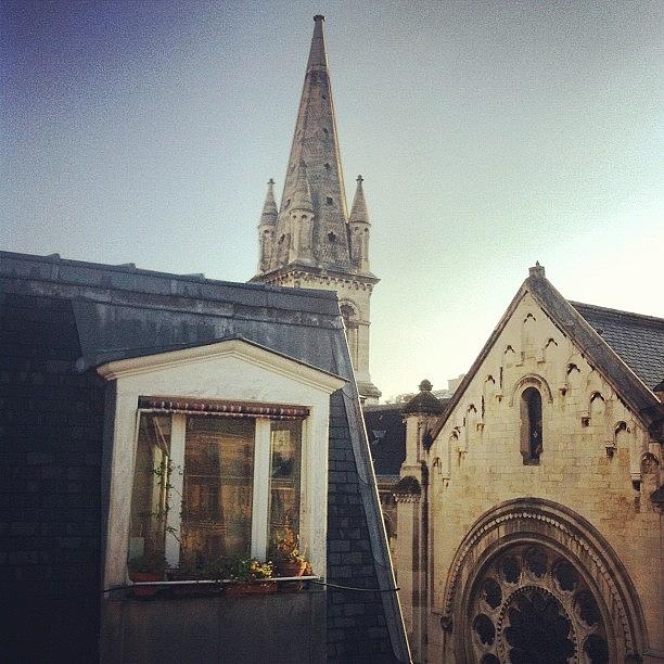 Paris Photograph - The View From My Room.  Home For The by Sarah Dawson