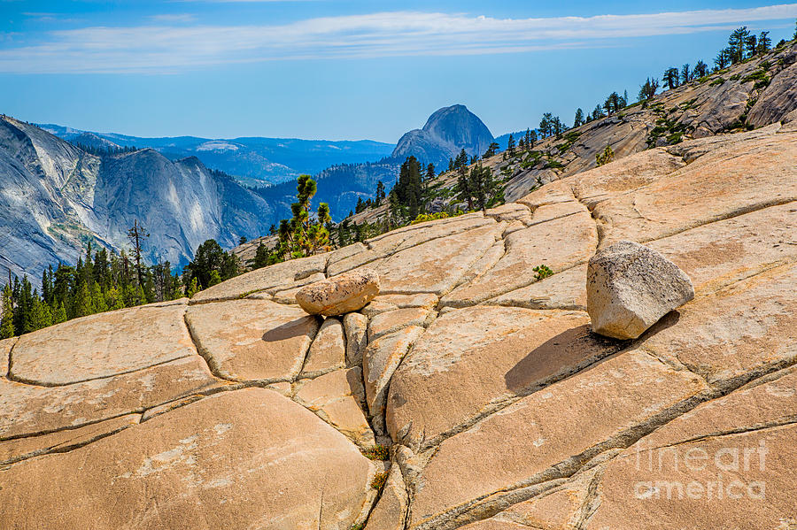 Yosemite National Park Photograph - The View From Olmstead Point by Mimi Ditchie