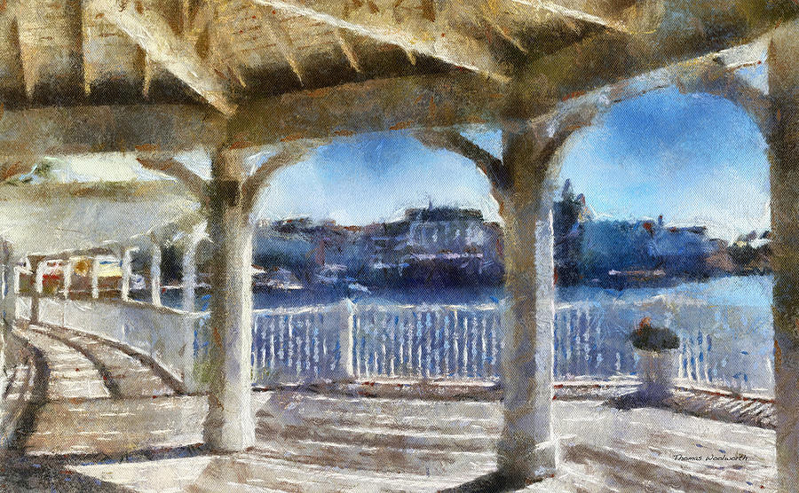 Orlando Photograph - The View From The Boardwalk Gazebo WDW 02 Photo Art by Thomas Woolworth