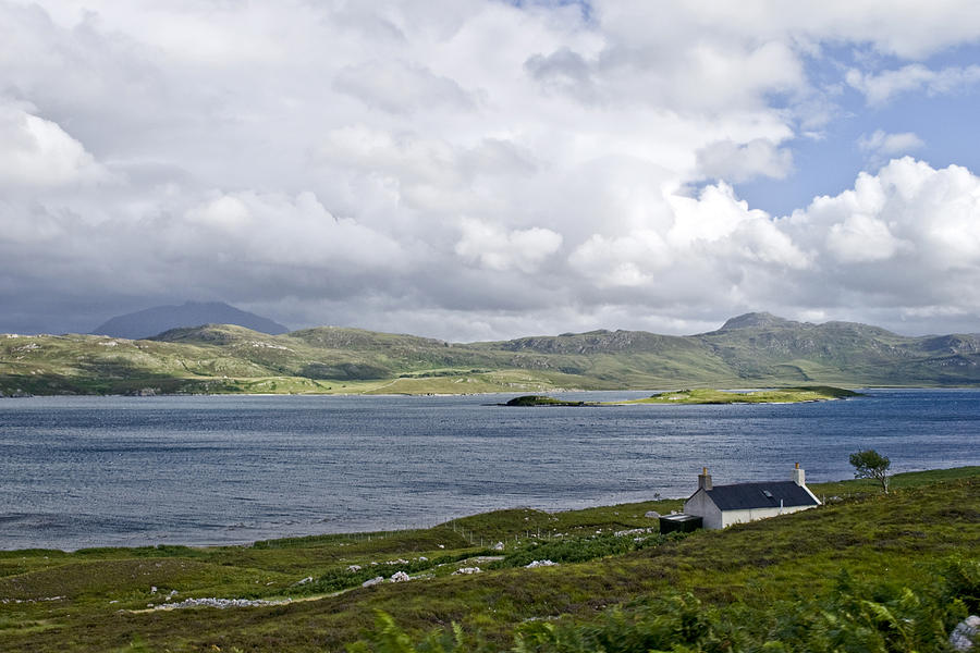 The View Northern Highlands of Scotland Photograph by Sally Ross