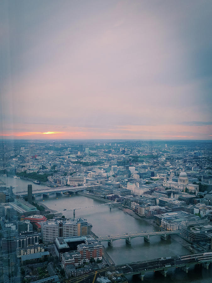 The View Of London Photograph by Camille Blais The View Of London Photograph by Camille Blais