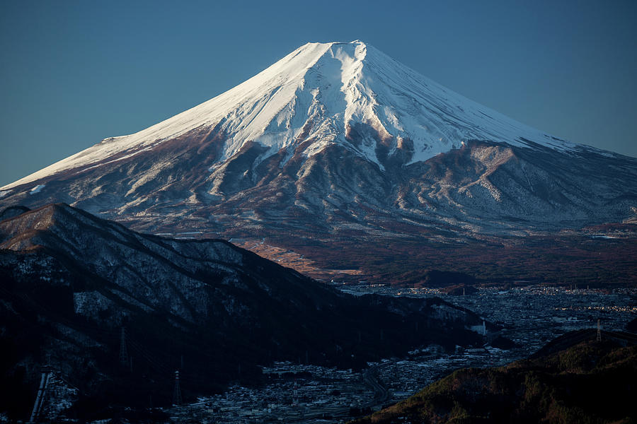 The View Of Mt.fuji From Mt.takagawa Photograph by Blueridgewalker