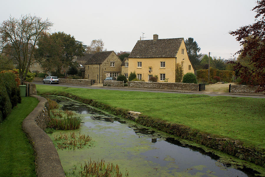 The village green Photograph by Ron Harpham