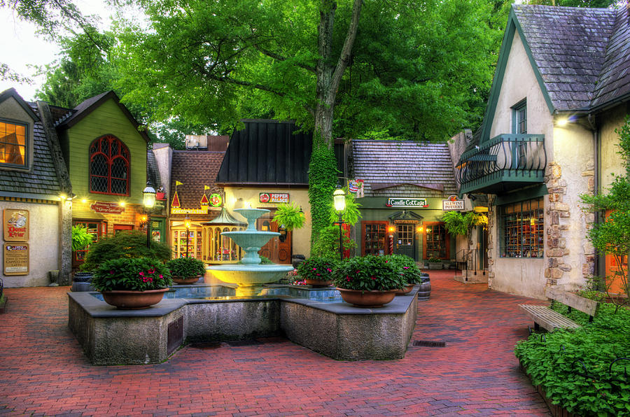 The Village Photograph - The Village of Gatlinburg by Greg and Chrystal Mimbs