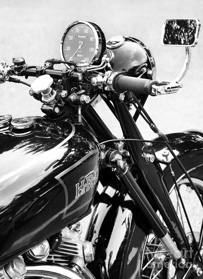 The Vincent Monochrome Photograph by Tim Gainey