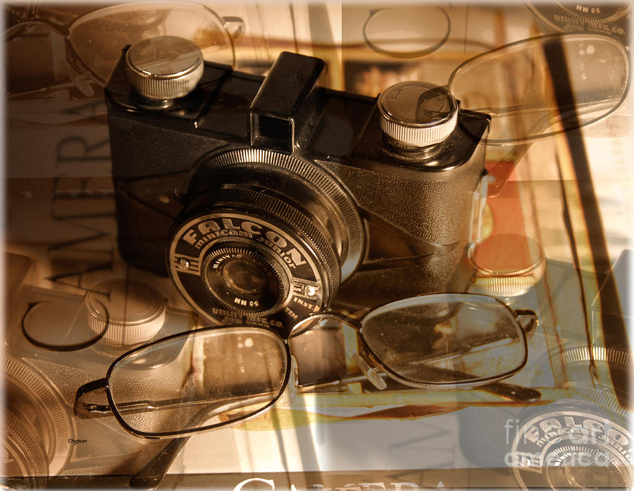 Camera Photograph - The Vintage Falcon by Steven Digman