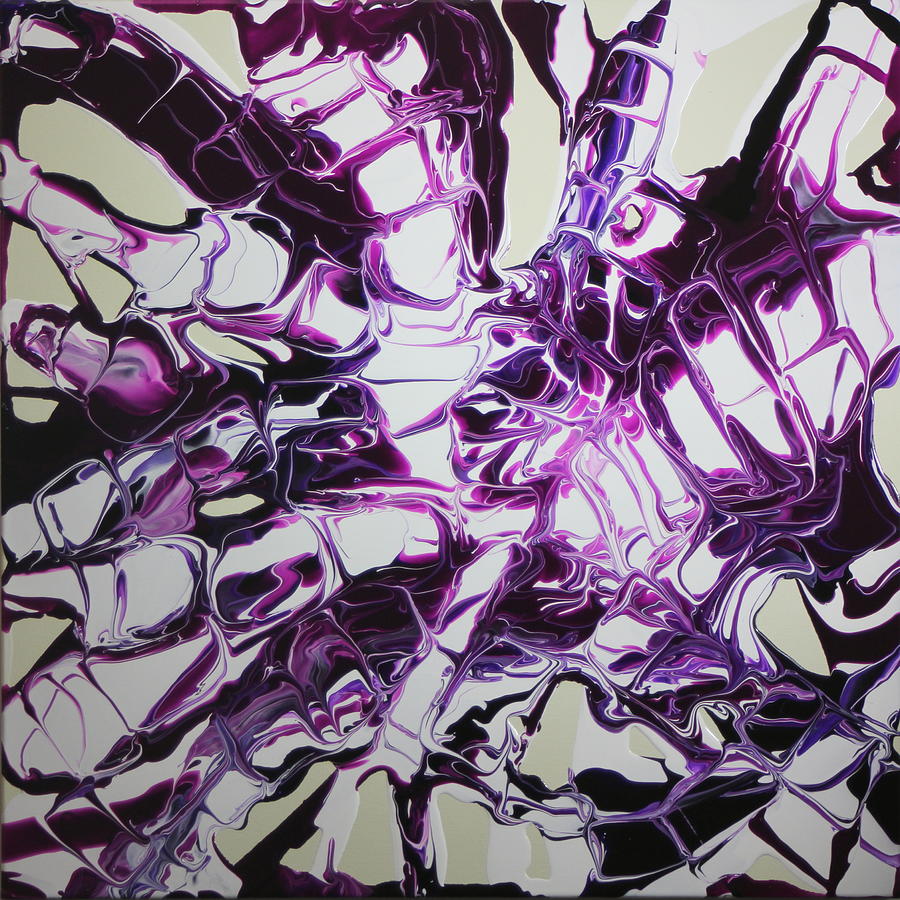 The Violet Hour 2 Painting by Madeleine Arnett