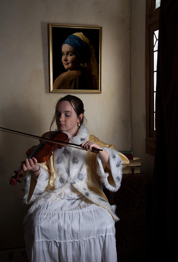 The Violin Player Photograph by Levin Rodriguez