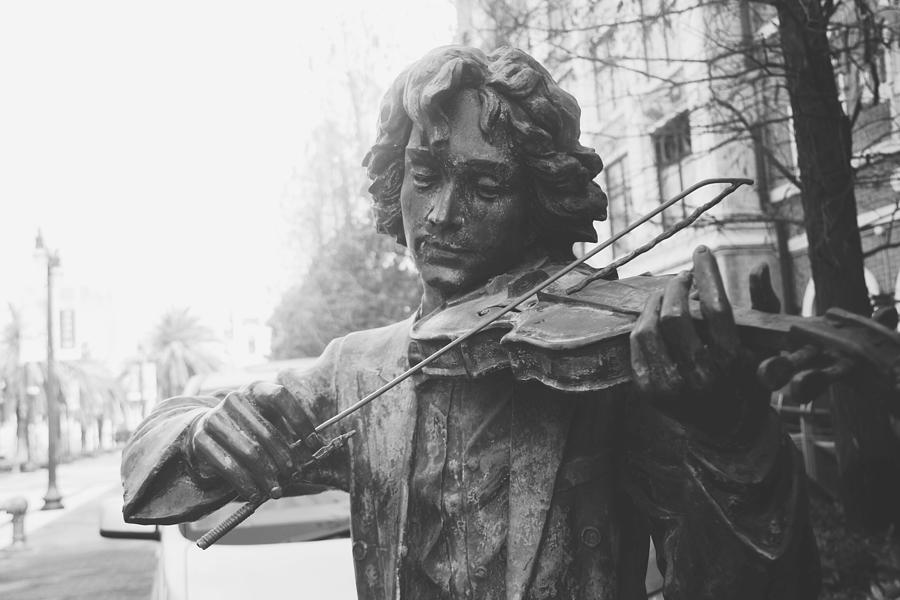 Music Photograph - The Violinist  by Joana San Jose
