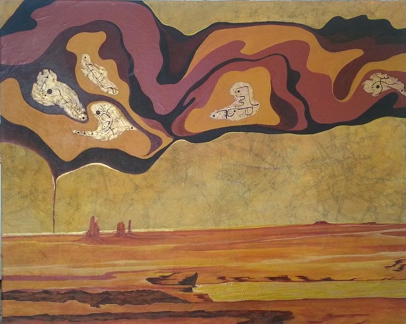 Nature Painting - The Voice of Monyments by Ashley Coll Nature Painting - The Voice of Monyments by Ashley Coll