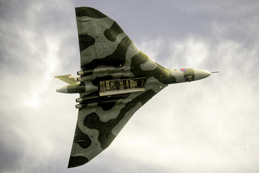 Vulcan Photograph - The Vulcan Bomber  by Rob Hawkins