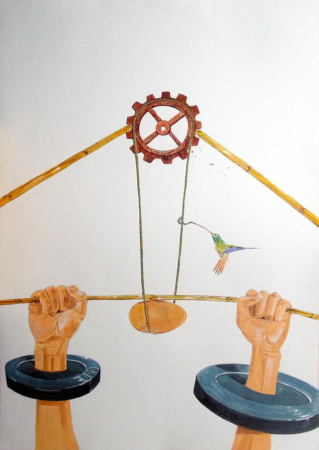 The Vulnerable Part Of Mechanisms Painting