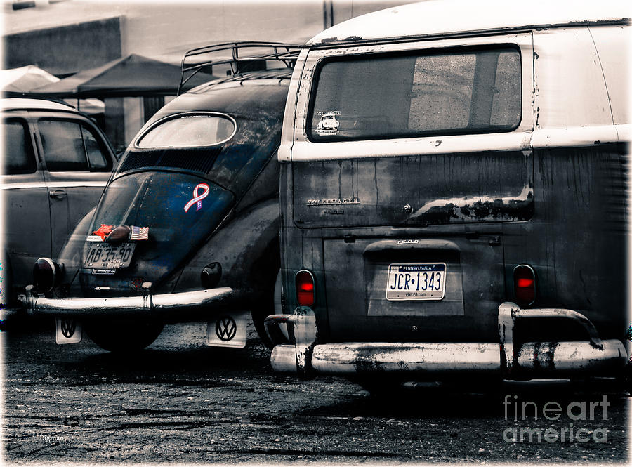 Vw Photograph - The Wagens by Steven Digman Vw Photograph - The Wagens by Steven Digman