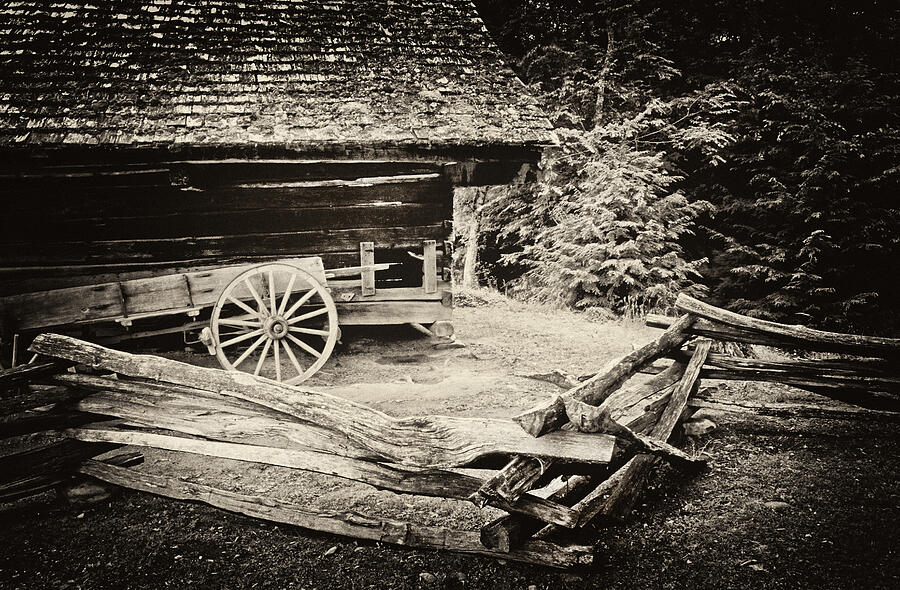 The Wagon Photograph by Paul W Faust -  Impressions of Light