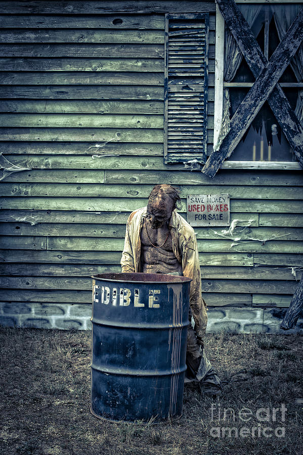 Halloween Photograph - The Walking Dead by Edward Fielding