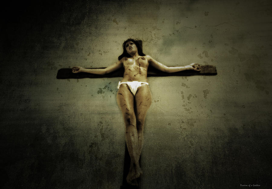 Jesus Christ Photograph - The wall II by Ramon Martinez