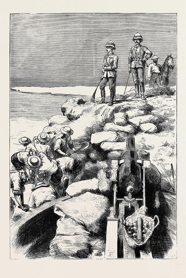 The War In Egypt Sir Garnet Wolseley And The Duke Of Teck Drawing by ...